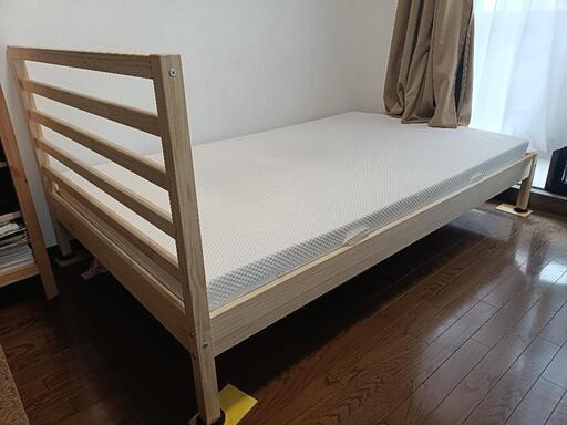 IKEA セミダブルベッド＋マットレス ベッドマットレス（人気、おすすめ商品）の通販 - IKEA