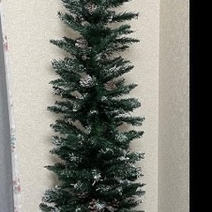 装飾と照明が充実したクリスマスツリー! 210cmの画像