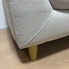 ニトリ　2人がけソファの画像