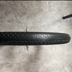 リヤカー　タイヤ　ノーパンクタイヤの画像