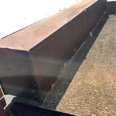 錆びたシャッター袋の処分です。  取り外し引き取り