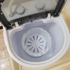 故障した 小型洗濯機 の画像