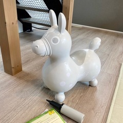 ロディストア購入★ホワイト乗用ロディ★空気入れ付き