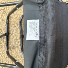 万博必需品！折りたたみ椅子2脚セットの画像