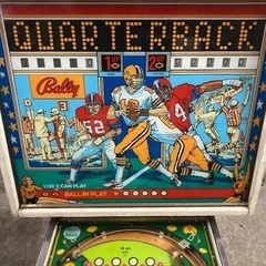 ピンボール　マシン　Bally Quarterback の画像