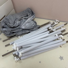 メッシュ ベビーサークル 大型サイズの画像
