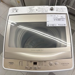 ★リユースのサカイ千葉中央店★AQUA 洗濯機　21年製　7.0㎏　TC3585の画像
