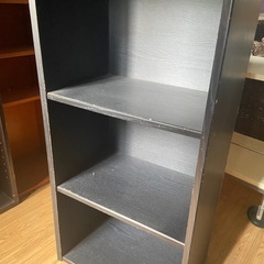 カラーボックス 黒の画像