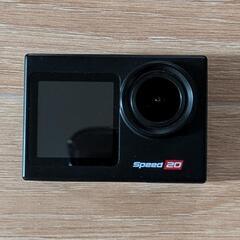Hiicam Speed20 アクションカメラ　外部マイク　バッテリー4個付き