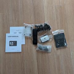 Hiicam Speed20 アクションカメラ　外部マイク　バッテリー4個付きの画像