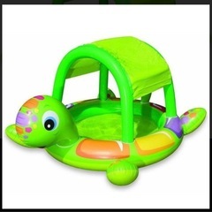 屋根付きプール　かめさんプール　