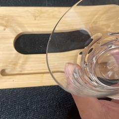 Baccarat  イニシャル入りグラスの画像