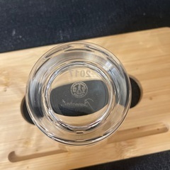 Baccarat  イニシャル入りグラスの画像