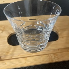 Baccarat  イニシャル入りグラス
