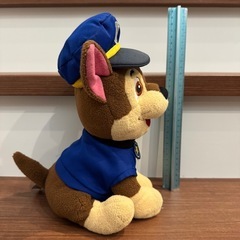パウ・パトロール チェイス　警察犬 ぬいぐるみ 約30cmの画像