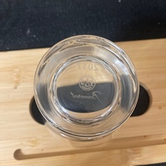 Baccarat  イニシャル入りグラスの画像