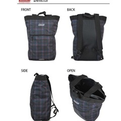 【断捨離】【新品】Coleman リュックの画像