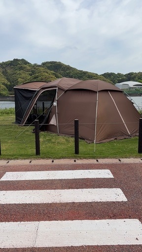 ※ドタキャンされた為再出品します。大
人気ロゴス2ルームテントと虫除けメッシュ付き