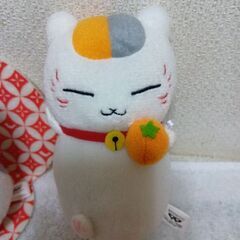 ニャンコ先生ぬいぐるみセットの画像
