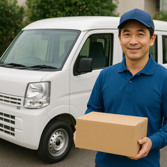 長田区【急募‼️軽自動車配送ドライバー】