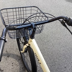 ♪ジモティー特価♪装備充実！！極太タイヤがカッコイイ　２７，５シティサイクル　中古自転車の画像