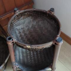 籠小物入れ の画像