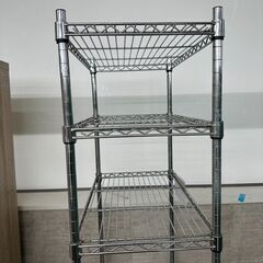 ★リユースのサカイ高崎店★TJ11889  メタルラック  H182×D34×W55 クリーニング済みの画像