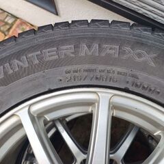 アルミ付きスタッドレス　215/70R16　アウトランダー　デリカD5の画像