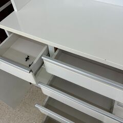 ★リユースのサカイ高崎店★TJ11890 ニトリ レンジボード 白 H201×D50.5×W119.5 クリーニング済みの画像