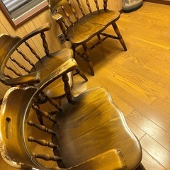 ダイニングチェア　アームチェア　アンティーク　　　