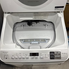 2020年シャープ洗濯機の画像