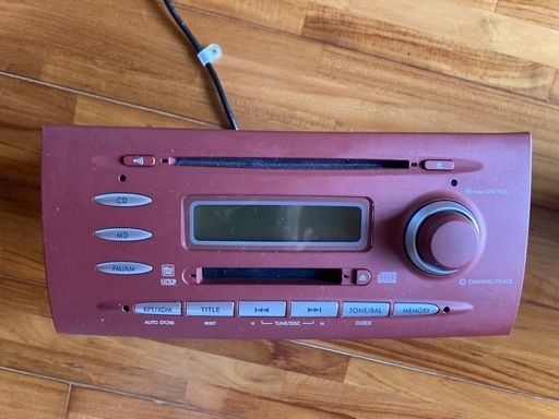 スバル　R1 CDMD 純正オーディオ