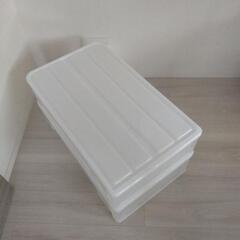 ニトリ　衣類収納ケース2コの画像