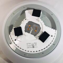 ①LEDシーリング　8畳用　リモコン付きの画像