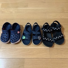 男の子　靴まとめ売り　18〜20サイズの画像