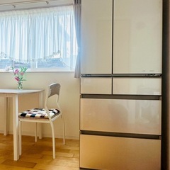 パナソニック　6ドア冷蔵庫　NR-F611PV-N 608L 美品の画像