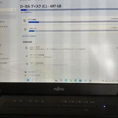Fujitsu13インチパソコン/ジャンク扱いの画像