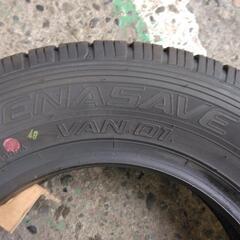 タイヤ代工賃全部込み!　145/80R12 80/78N ダンロップエナセープVAN01 新品タイヤ1本!の画像