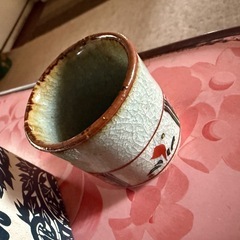 飛騨高山 渋草焼 ぐい呑み