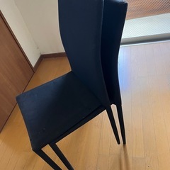 イス2脚セット（ネイビー）