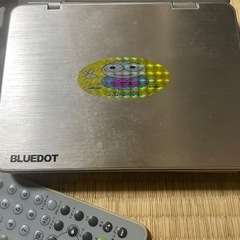 BLUEDOT ポータブルDVDプレーヤー　BDP-1720Cの画像