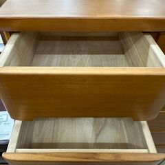 ★リユースのサカイ高崎店★TJ11903 (株)平成 整理ダンス 茶 H137.5×D44×W80 クリーニング済みの画像