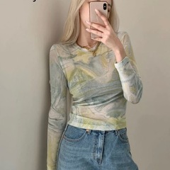個性派🌸新品未使用 シアートップス Mサイズの画像