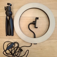 LEDリングライト 2コセットの画像