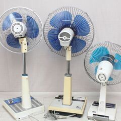 扇風機　3台まとめて　ナショナル・東芝・NEC　動作品　の画像