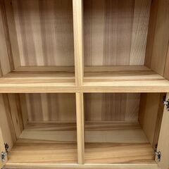 ★リユースのサカイ高崎店★TJ11907  棚 ライトブラウン H180.5×D39.5×W79.5 クリーニング済みの画像