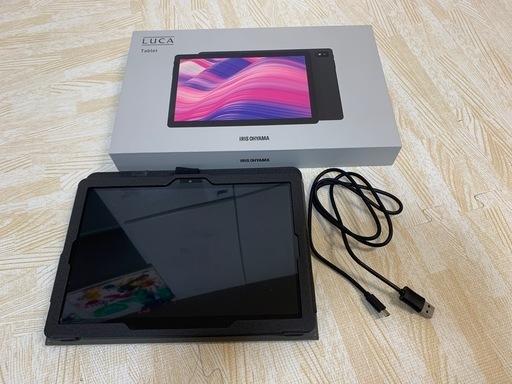 アイリスオーヤマ　Luca  タブレット　(カバー付)　4GB+64GB