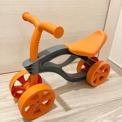 キッズバイク　室内バイク オレンジ