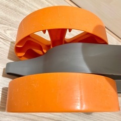 キッズバイク　室内バイク オレンジの画像