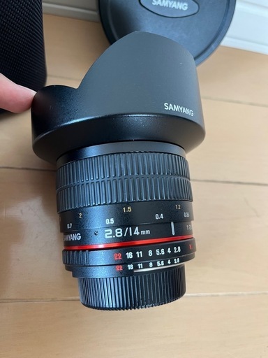SAMYANG 14mm f/2.8 レンズ ケース付き